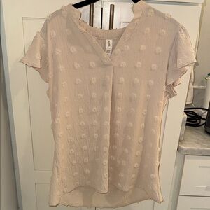 Elegant Cream Blouse